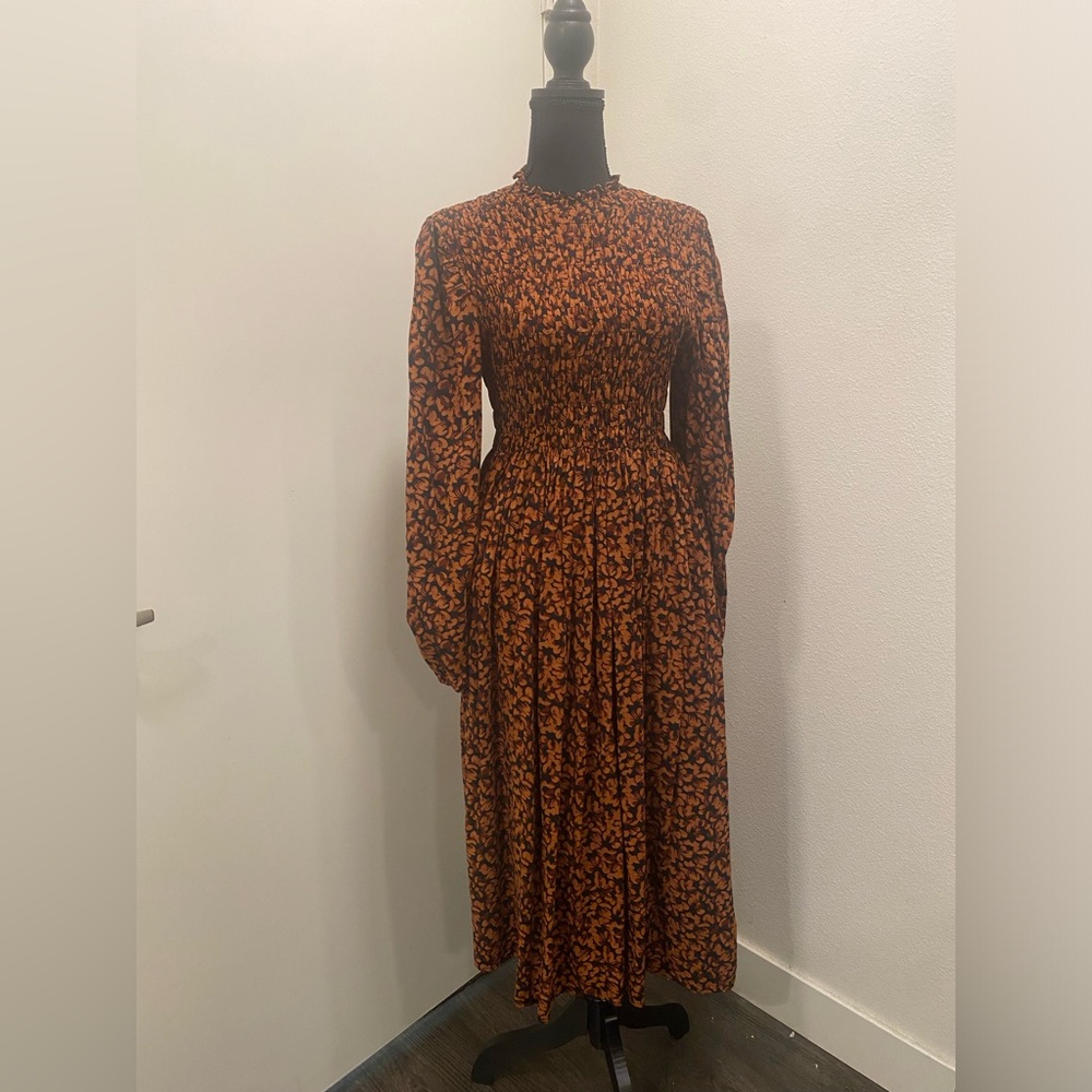 A New Day floral midi dress MEDIUM
